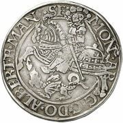 1 Thaler - Albert VII, Germany, 1546-1549 reverse image