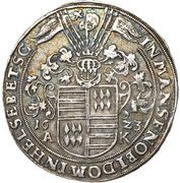 1 Thaler - David and Frederick Christoph, Germany, 1622-1625 reverse image