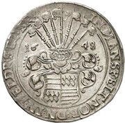 1 Thaler - Christian Frederick, Germany, 1648-1651 reverse image