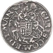 ¼ Thaler - Christoph II obverse image
