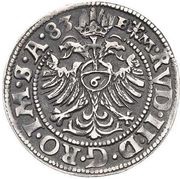 ¼ Thaler - Christoph II, Germany, 1583 reverse image