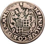 ¼ Thaler - Henry II obverse image