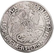 ½ Thaler - Gebhard VII, John George I and Peter Ernest I obverse image