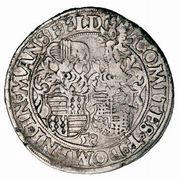½ Thaler - Gebhard VII, John George I and Peter Ernest I, Germany, 1556-1558 reverse image