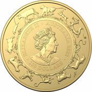 100 Dollars - Elizabeth II 6th Portrait - Year of the Tiger - Gold Bullion Coin obverse image