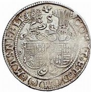½ Thaler - Christoph II, John Albert I and Bruno II, Germany, 1568-1569 reverse image