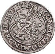 ½ Thaler - Henry II Spruchtaler, Germany, 1595-1598 reverse image