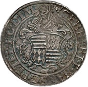 1 Thaler - Gebhard VII, John George I and Peter Ernest I obverse image