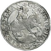 1 Thaler - Gebhard VII, John George I and Peter Ernest I obverse image