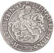 1 Thaler - Gebhard VII, John George I and Peter Ernest I obverse image
