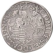 1 Thaler - Gebhard VII, John George I and Peter Ernest I, Germany, 1557-1558 reverse image