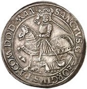 1 Thaler - Günther IV, Ernest II, Hoyer VI, Gebhard VII and Albert VII, Germany, 1521-1523 reverse image