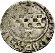 1 Pfennig - Adolphus IV, Germany, 1398-1422 reverse image