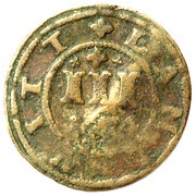 3 Pfennig - Gustav Adolphus, Germany, 1674-1679 reverse image
