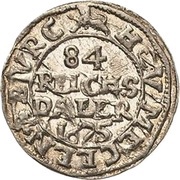 1⁄48 Thaler - Gustav Adolphus, Germany, 1671-1694 reverse image