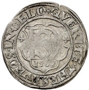 2 Schillings - Ulrich III, Germany, 1567 reverse image