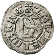 2 Schillings - John Albert II, Germany, 1614-1618 reverse image