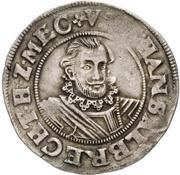 ¼ Thaler - John Albert II obverse image