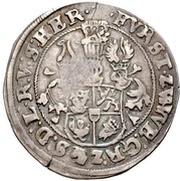 ½ Thaler - John Albert II, Germany, 1622-1634 reverse image