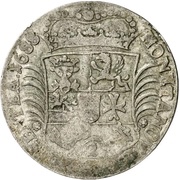 ⅔ Thaler - Gustav Adolph, Germany, 1688 reverse image