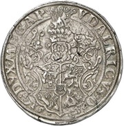 1 Thaler - Ulrich III, Germany, 1556 reverse image