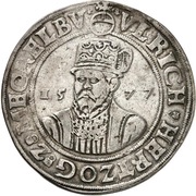 1 Thaler - Ulrich III Zwittertaler obverse image