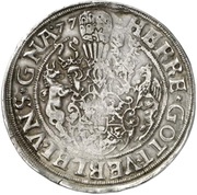 1 Thaler - Ulrich III, Germany, 1577-1578 reverse image