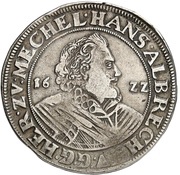 1 Thaler - John Albert II obverse image