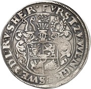 1 Thaler - John Albert II, Germany, 1622 reverse image