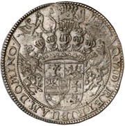 1 Thaler - Gustav Adolph, Germany, 1680 reverse image