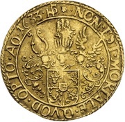 1 Ducat - John Albert II, Germany, 1633 reverse image