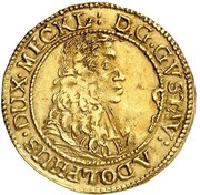 1 Ducat - Gustav Adolphus obverse image
