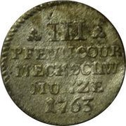 3 Pfennig - Frederick II, Germany, 1763-1784 reverse image