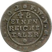 1⁄48 Thaler - Frederick William, Germany, 1701-1702 reverse image