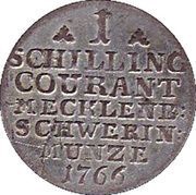 1 Schilling Courant - Frederick II, Germany, 1763-1785 reverse image