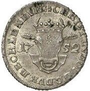 1⁄12 Thaler - Christian Louis II obverse image