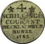 4 Schilling - Frederick Francis I, Germany, 1785-1809 reverse image