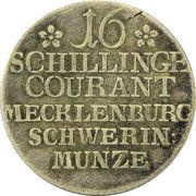 16 Schilling Courant - Frederick II, Germany, 1763-1764 reverse image