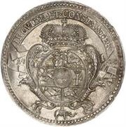 1 Thaler - Frederick William, Germany, 1705-1706 reverse image