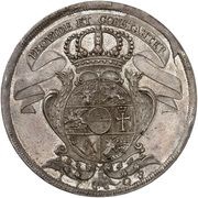 1 Thaler - Frederick William, Germany, 1707-1708 reverse image