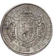 2 Thalers - Christian I Louis, Germany, 1677 reverse image