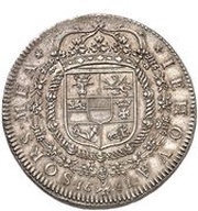 2 Thalers - Christian I Louis, Germany, 1681 reverse image