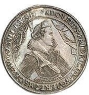 3 Thalers - Adolphus Frederick Dreifacher Glückstaler obverse image