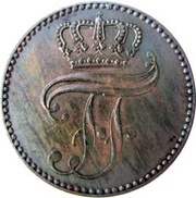 3 Pfennige - Frederick Francis II obverse image