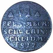 6 Pfennig - Frederick Francis I, Germany, 1816-1817 reverse image