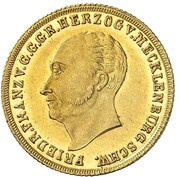 2 Thalers - Frederick Francis I Pattern obverse image