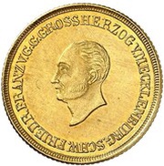 2½ Thaler - Frederick Francis I obverse image