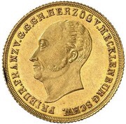1 Ducat - Frederick Francis I obverse image