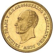 10 Thalers - Frederick Francis I obverse image