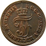 1 Pfennig - Frederick Francis II obverse image